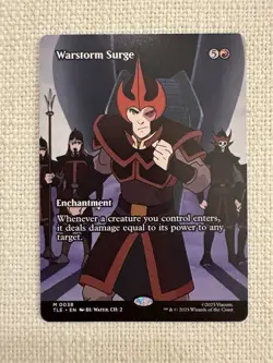 Warstorm Surge - Borderless M0038 - Avatar: Eternal - MTG NM - Image 1