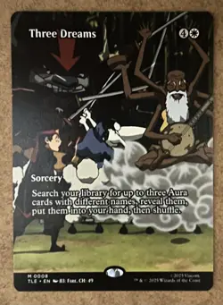 Three Dreams (Borderless) - Avatar: The Last Airbender TLE - NM MTG - Image 1