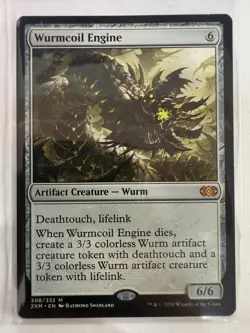 2020 Double Masters #308 Wurmcoil Engine - Image 1