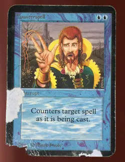 1993 Alpha Counterspell ~ Vintage MTG/Magic - Image 1