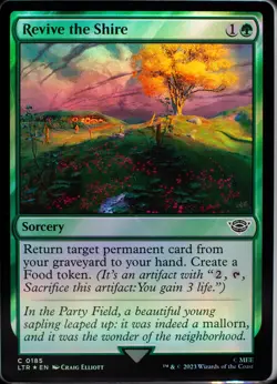 MTG Lord of the Rings - Revive the Shire - Foil - Image 1