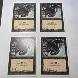 Mtg Revised Dark Ritual Signed Sandra Everingham - Image 1