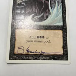 Mtg Revised Dark Ritual Signed Sandra Everingham - Image 4