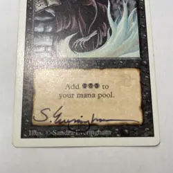 Mtg Revised Dark Ritual Signed Sandra Everingham - Image 5