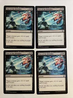 4x Mtg D&D Forgotten Realms Eyes Of The Beholder NM/M Magic The Gathering - Image 1