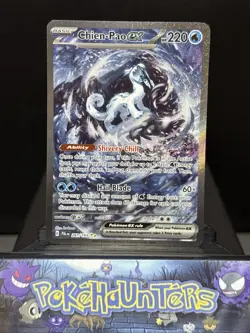 Pokemon Card Paldea Evolved Chien-Pao EX 261/193 Special Illustration Rare NM - Image 1