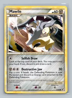 Pokemon TCG Mawile 56/90 Undaunted Normal LP - Image 1
