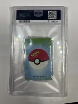 1999 Bicycle Pokemon Mini Playing Cards Wartortle Green 6 of Spades - PSA 10 Gem - Image 2