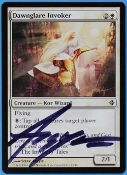 Dawnglare Invoker Rise of the Eldrazi NM Artist Signed CARD (s1343) ABUGames - Image 1