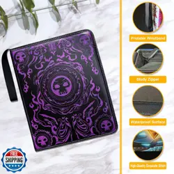 sabermaster MTG element Card Binder Fits 900 Cards Card Collector Album Holde - Image 3