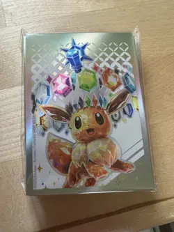 Pokemon TCG Eevee Card Sleeves x65 from Prismatic Evolutions ETB - Image 1