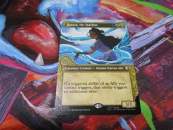 Avatar the Last Airbender MTG Katara the Fearless Showcase Card #0350 - Image 1