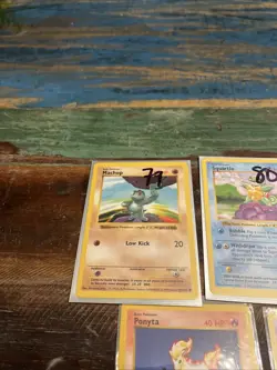 Pokemon Shadowless Card Lot X5 Wizards Of The Coast - Image 2