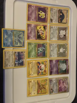 Pokemon Vintage Cards. Set of 12 Includes Rockets Snorlax - Image 1