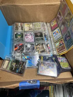 Entire Pokemon Card Collection Box 2x Binders Full Arts SEALED ETB Graded Slabs - Image 2