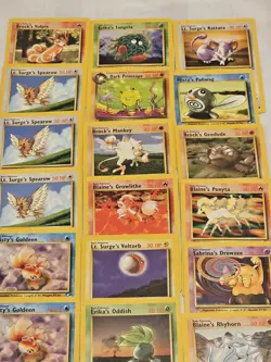 Vintage And Mid Era Pokemon Card Lot With Deck Box! 1995-1998, 2006-2009 - Image 3