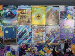 Pokemon TCG Scarlet Violet Base Set Lot Of 9 Hyper Rare IR SIR Full Art Cards - Image 1