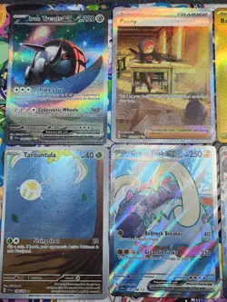 Pokemon TCG Scarlet Violet Base Set Lot Of 9 Hyper Rare IR SIR Full Art Cards - Image 2