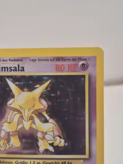 Alakazam Samsala 1st Edition Pokemon Card Base Set German 1999 1/102 - Image 2
