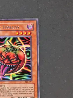 Yugioh TCG Card - 1x Mystic Tomato - MRL-094 - LP - 1st Edition - Vintage Rare - Image 4