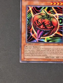 Yugioh TCG Card - 1x Mystic Tomato - MRL-094 - LP - 1st Edition - Vintage Rare - Image 5