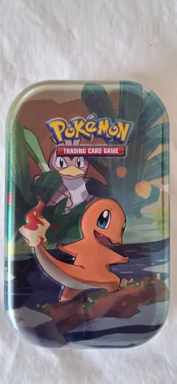 Featuring Charmander Pokemon Trading Card Game Kanto Friends Mini Tin: empty - Image 1