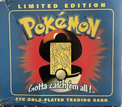 NINTENDO CHARIZARD LIMITED EDITION 23K GOLD PLATED TRADING CARD - Image 2