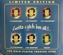 NINTENDO CHARIZARD LIMITED EDITION 23K GOLD PLATED TRADING CARD - Image 4