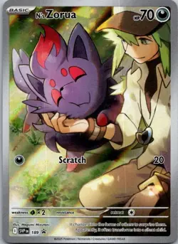 N's Zorua Promo SV: Scarlet & Violet Promo Cards 189 NM - Image 1