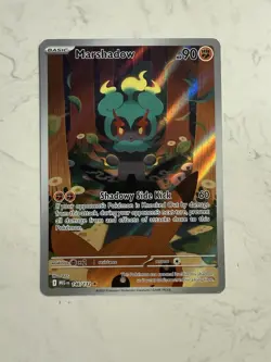 Pokemon Card Marshadow 146/132 Mega Evolution Full Art Holo - Image 1
