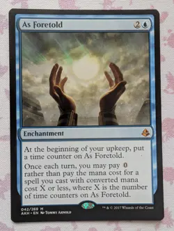 As Foretold - Amonkhet #042/269 MTG Magic The Gathering - Image 1
