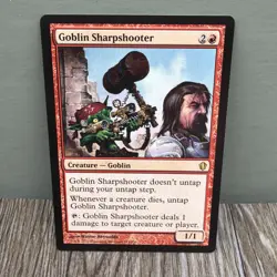 Goblin Sharpshooter Commander MTG 111/356 - Image 1