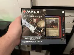 Magic The Gathering Warhammer 40k Commander Decks - SET OF ALL 4 - Image 3