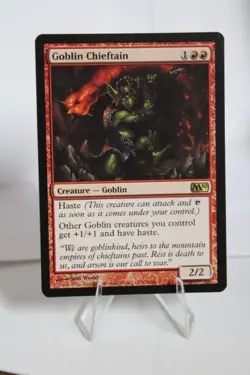 Goblin Chieftain 138 Magic 2012 (M12) NM English 2 - Image 1