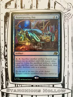 MTG Repurposing Bay (Foil) - Aetherdrift (DFT) R 0056 - Image 1