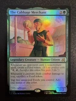Magic The Gathering The Cabbage Merchant Avatar The Last Airbender Eternal Foil - Image 2