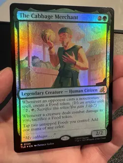 Magic The Gathering The Cabbage Merchant Avatar The Last Airbender Eternal Foil - Image 4