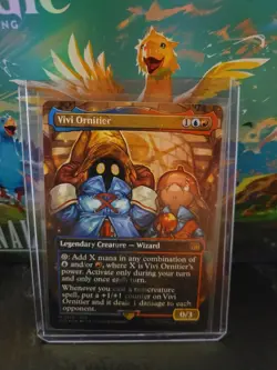 Vivi Ornitier (Borderless) (Chocobo Track Foil) Final Fantasy Foil #0570 - Image 1
