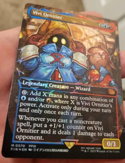 Vivi Ornitier (Borderless) (Chocobo Track Foil) Final Fantasy Foil #0570 - Image 3