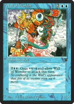 Wall of Wonder Legends MP MTG - Image 1