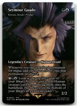 Seymour Guado - Kinnan, Bonder Prodigy (Showcase) #55MTG Final Fantasy FCA NM - Image 1