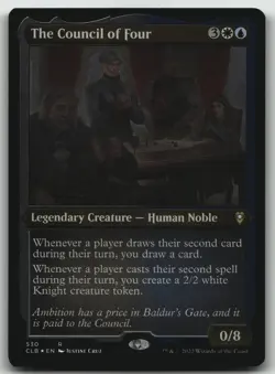 The Council of Four (Foil Etched) foil R Commander Legends: Battle for Baldur's - Image 1