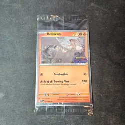 Pokemon Phantasmal Flames Reshiram 017/094 Barnes & Noble Promo Stamped Sealed 2 - Image 1