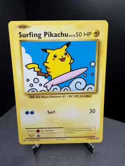 Pokemon TCG XY Evolutions Surfing Pikachu 111/108 Secret Rare Regular NM! - Image 1