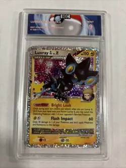 2021 Pokemon Luxray Gl LVX Holo #109 HGC 9 (sb3) - Image 1