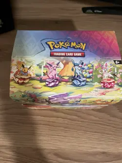 Pokemon TCG Prismatic Evolutions Mini Tin Display Box Full Set of 8 SEALED Tins - Image 1