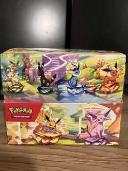 Pokemon TCG Prismatic Evolutions Mini Tin Display Box Full Set of 8 SEALED Tins - Image 2