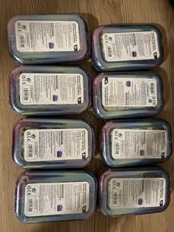 Pokemon TCG Prismatic Evolutions Mini Tin Display Box Full Set of 8 SEALED Tins - Image 3