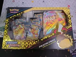 Pokemon - Crown Zenith Pikachu Vmax Premium Collection Box SEALED 7 Packs - Image 1