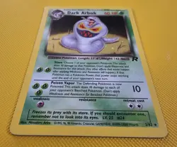 2000 Pokemon Team Rocket Dark Arbok Holo #2/82 - Image 2